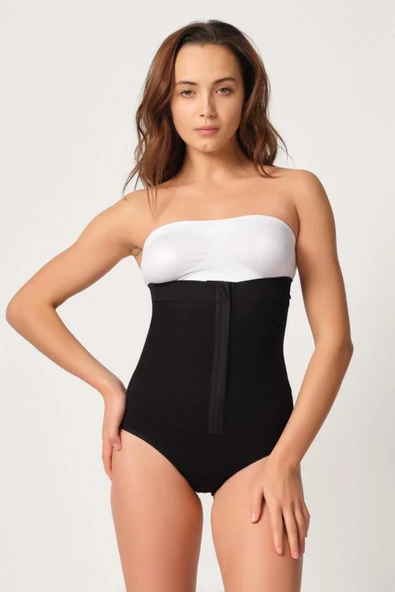 Siyah Mı 2088 Önden Agraflı Slip Korse ürün görseli