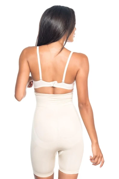 Ten Mı 2077 Yüksek Bel Desenli Paçalı Korse - Resim 3