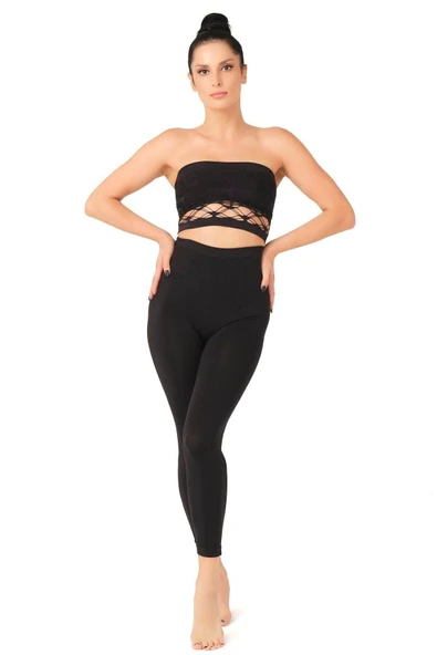 Siyah Mı 3810 Tayt Korse - Resim 3