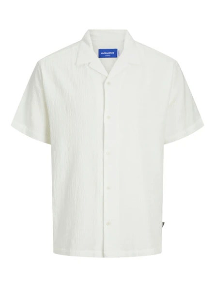 JACK JONES Erkek Kısa Kollu Pamuklu Gömlek 12255781