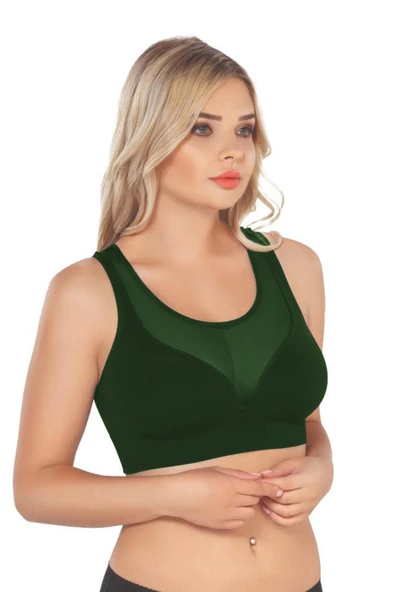 Yeşil Mı 4028 Seamless Tül Toparlayıcı Büstiyer