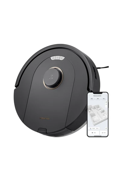 Roborock Q5 Pro Siyah Akıllı Robot Süpürge Siyah