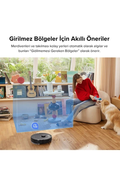 Roborock Q5 Pro Siyah Akıllı Robot Süpürge Siyah - 7