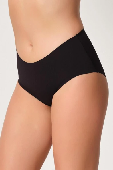 Siyah Mı 2702 Mama Lazer Slip Korse - Resim 3