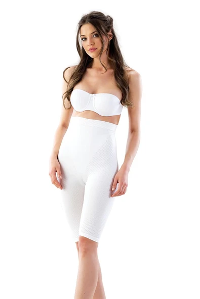 Beyaz Mı 2040 Anti Selülit Boxer Korse