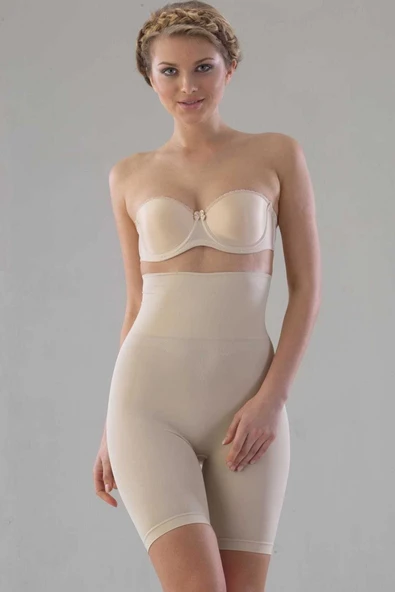 X88eskbeyaz 3200 Pantolon Altı Soft Double Boxer Korse