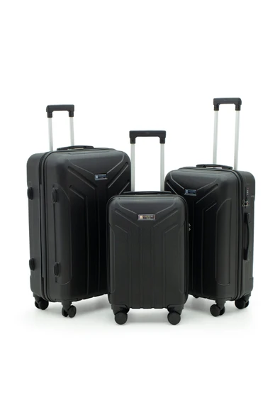 Petra Üçlü Lüx Abs Valiz Seti - 6