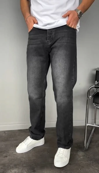 Yıkamalı Füme Baggy Pantolon 633