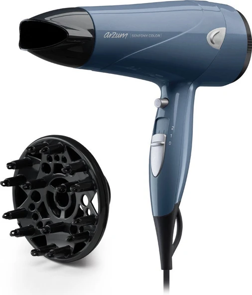 Arzum AR5014 Senfony Color Derin Mavi 2000 W Saç Kurutma Makinesi