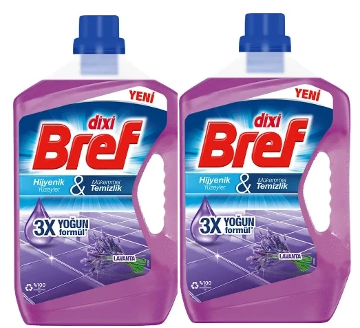Bref Dixi Yüzey Temizleyici Lavanta Kokulu 2.5 litre 2'li avantajlı set