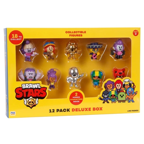 Brawl Stars 12'li Delüks Figür Set Seri 2 - Model 4 - Resim 2