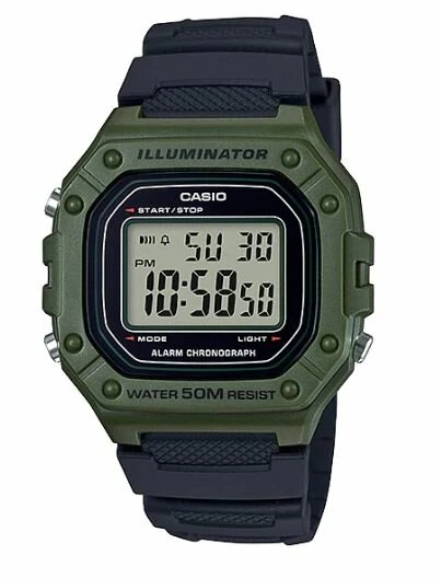 CASIO W-218H-3AVDF ERKEK KOL SAATİ - 2