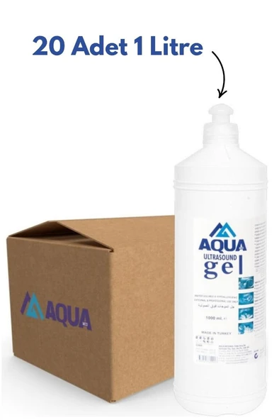 Aqua Medikal Ultrason Jeli 1000 Ml x 20 Adet (1 Koli) - 2