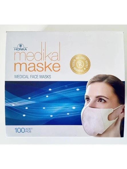Honka Medikal Maske 100 Lü