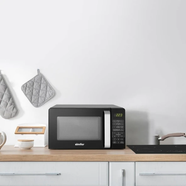 Simfer SK4604 20 Litre Dijital Mikrodalga Fırın - Siyah - 4