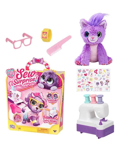 Scruff a Luvs Moda Oyun Seti Mor CRU06000 - 2