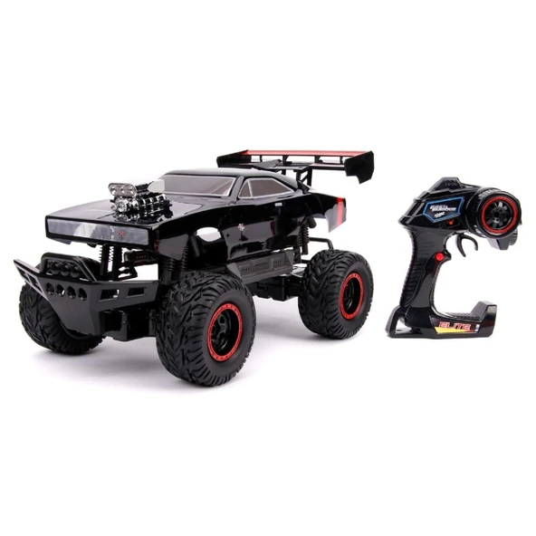 Jada 1:12 Rc Fast & Furious Dom's 1970 Dodge 4x4 2.4 Ghz Usb Şarj 47 Cm - 2