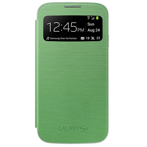 Samsung Galaxy S4 Orjinal S View Cover Kılıf - Yeşil EF-CI950BGEGWW (Outlet)