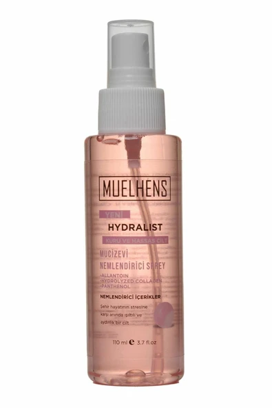MUELHENS HYDRALIST NEMLENDİRİCİ SPREY KURU ve HASSAS CİLT 110 ML