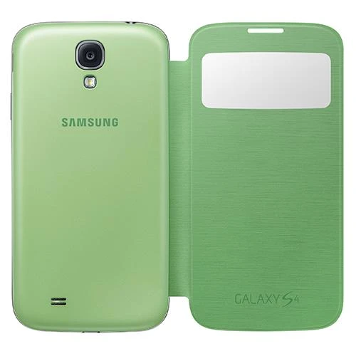 Samsung Galaxy S4 Orjinal S View Cover Kılıf - Yeşil EF-CI950BGEGWW (Outlet) - 6
