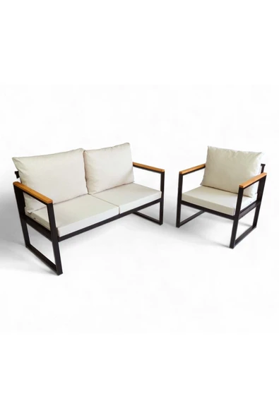 Woodesk  Rosa Bahçe Takımı 2+1 CPT5546-130