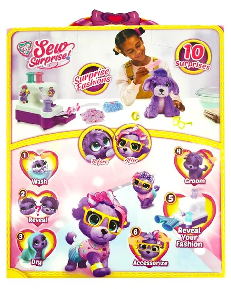 Scruff a Luvs Moda Oyun Seti Mor CRU06000 - 3