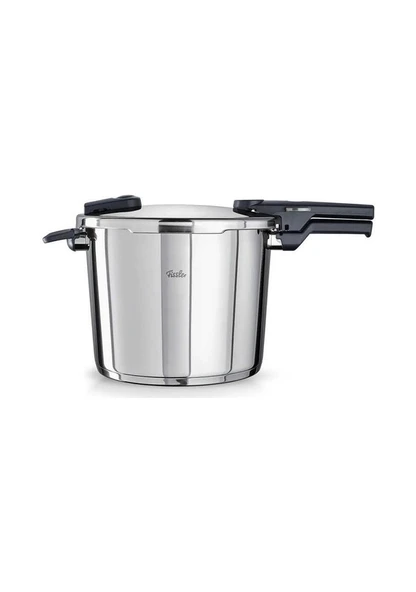 Fissler Vitaquick Glossy 10 Litre Düdüklü Tencere Gri - 7