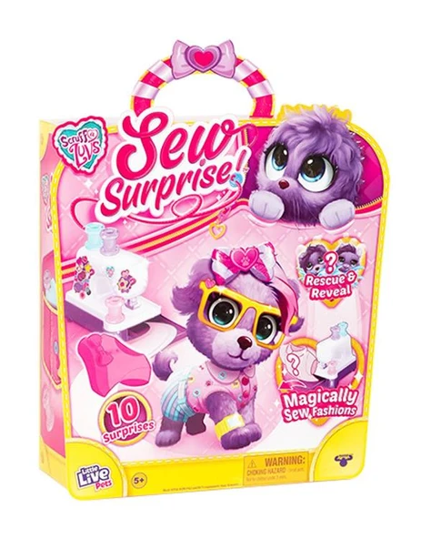 Scruff a Luvs Moda Oyun Seti Mor CRU06000