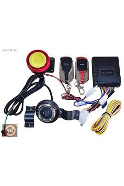 ASİL MOTOR  motosiklet alarm start stop uzaktan çalıştırmalı