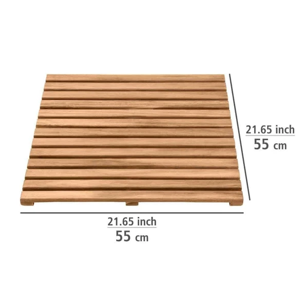 Saban Bambu Paspas İç ve Dış Mekan Duş,Banyo,Havuz 55 x 55 cm - 4