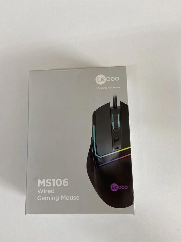 Lenovo lecco MS106 RGB Gaming Mouse - 5