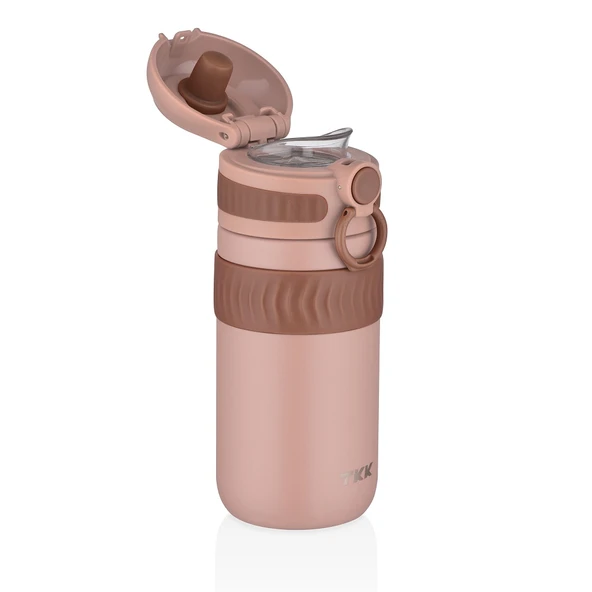 Tkk T2006 450ml Pembe Çelik Termos - 2