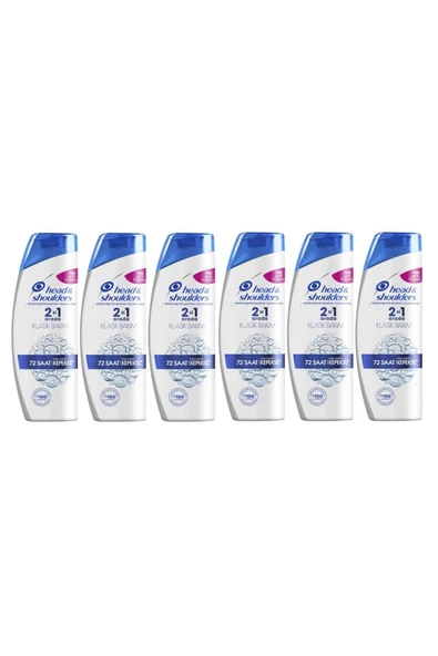 Head And Shoulders 2 In 1 Klasik Bakım 250 Ml X 6 Adet