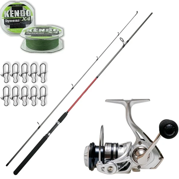 Remixon Metalim 3000S  - Remixon Flex 270cm Spin Olta Seti