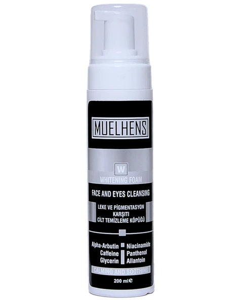 MUELHENS Leke Karşıtı Cilt Temizleme Köpüğü 200 ml
