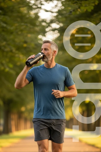 TanQ Ömür Boyu Garantili Active Plus Paslanmaz Çelik Termos Titan Black 0.60 Lt- (20 Oz) - 3