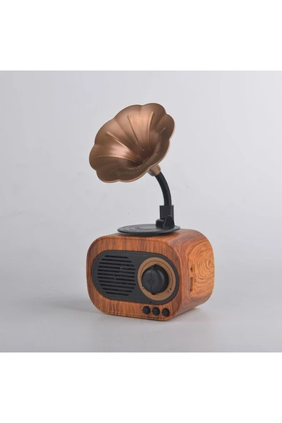 ayaz telekomünikasyon Bluetooth Hoparlör Vk-b5 Gramafon Nostalji Radyo