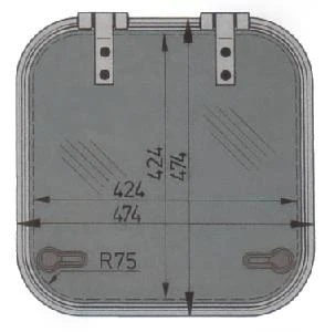 Vetus hatch. Tip Planus. - 2
