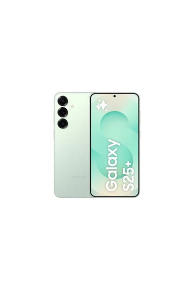 SAMSUNG Galaxy S25 PLUS 256 GB  Yeşili (Samsung Türkiye Garantili)