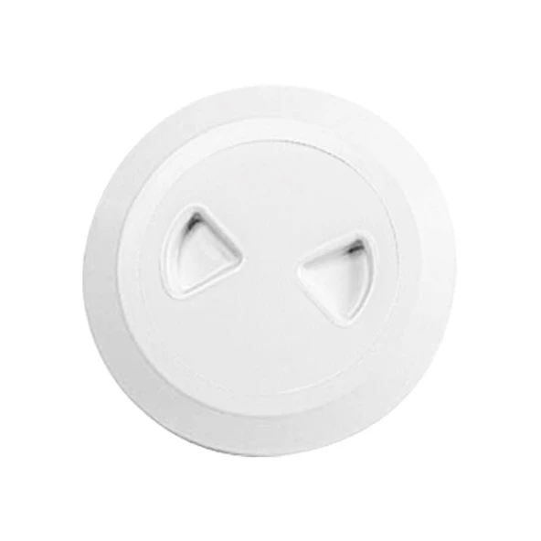 Kontrol Hatchi, Yuvarlak, Krem, İç.Ø133mm