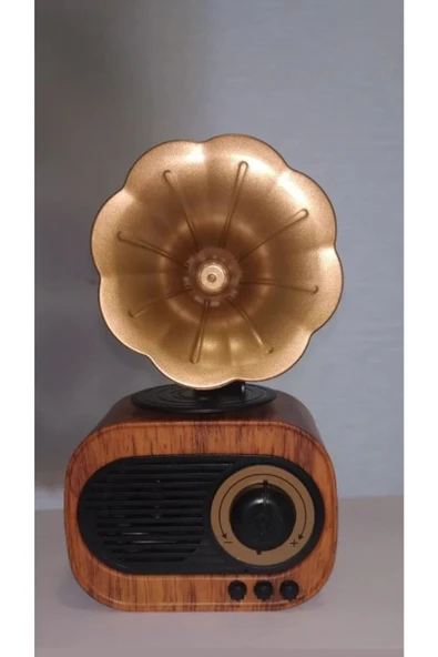 Ahanda Buldum Wireless Speaker B5 Gramafon Bluetooth Hoparlör