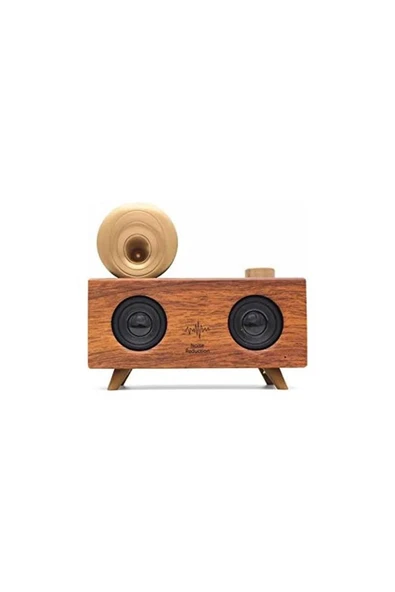 xmldünyası XD Çift Hoparlörlü Gramafon Speaker Bluetooth Hoparlör Fm Radyo+Sd Kart+UsbA+3.5mm Aux Girişli