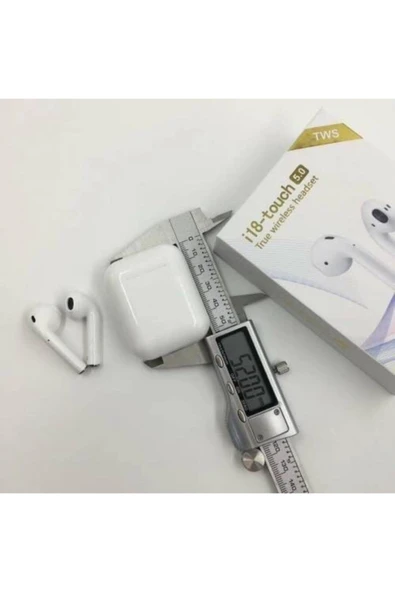 Değerli I18 Touch Tws Kablosuz Bluetooth Dokunmatik Siri Destekli Ios Adroid Uyumlu Universal Kulaklık - 4