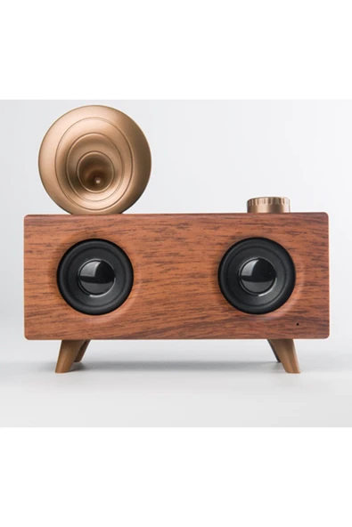 MobilHub Bluetooth Hoparlör VKB6 Gramafon Nostalji Radyo