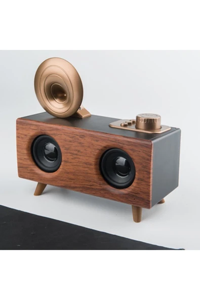 Astra Market Vlike Bluetooth Hoparlör VKB6 Gramafon Nostalji Radyo - 3