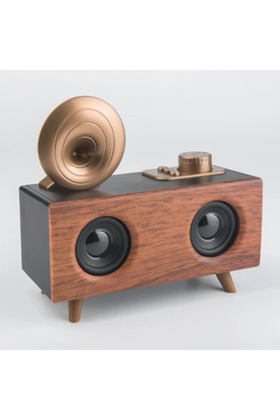 Astra Market Vlike Bluetooth Hoparlör VKB6 Gramafon Nostalji Radyo - 2