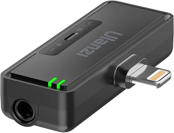 ULANZI UW-MIC Kablosuz Kayıt Yaka Mikrofonu Lightning Teşhir - Resim 4