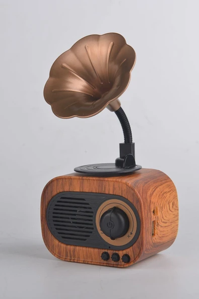 gnctech Bluetooth Hoparlör Vk-b5 Gramafon Nostalji Radyo