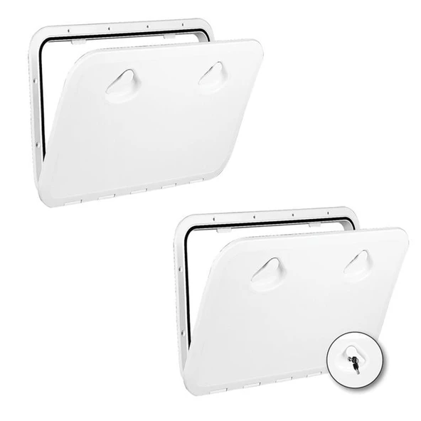 TOP LINE Hatch, Siyah, 460x525mm, ISO12216