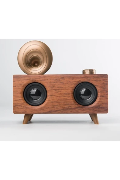 Asenn Vlike Bluetooth Hoparlör VKB6 Gramafon Nostalji Radyo